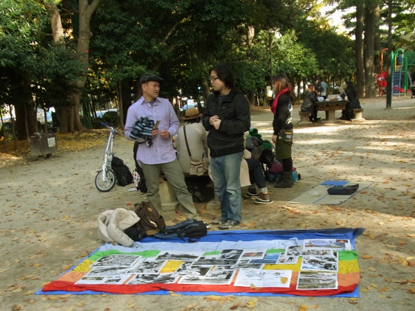 コマまわし無料体験（2010.11.28　in蚕糸の森公園）