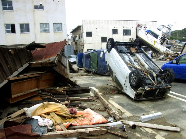 宮城県へ被災地支援（2011.05.10）