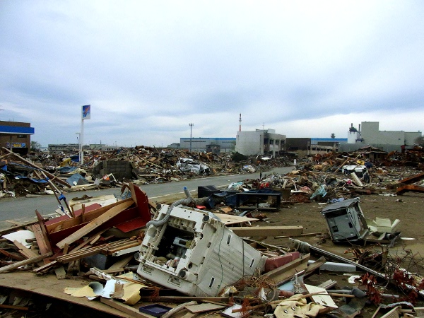 宮城県へ被災地支援（2011.05.10）