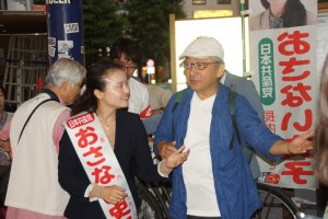 2017年10月22日衆議院選挙東京８区おさない史子予定候補