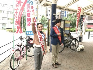 2017年10月22日衆議院選挙東京８区おさない史子予定候補