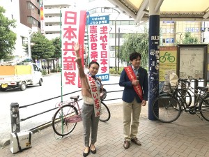 2017年10月22日衆議院選挙東京８区おさない史子予定候補